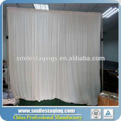 aluminum pipe and drape wedding decoration photo booth equipment