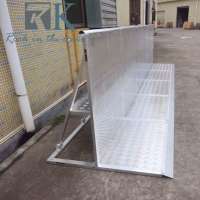 Beyond foldable/movable temporary fence for events crowd barrier