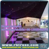 RK disco dance floor/square dance deck/black and white dance floor rental in Singapore